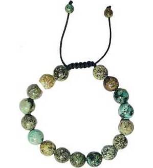 10mm Turquoise, African bracelet 10mm Turquoise, African bracelet