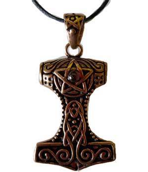 Thor's Hammer Bronze Necklace Thor's Hammer Bronze Necklace