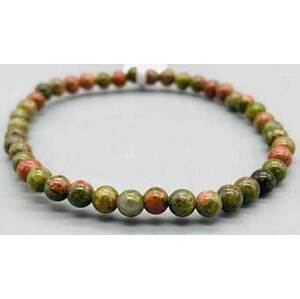 4mm Unakite bracelet