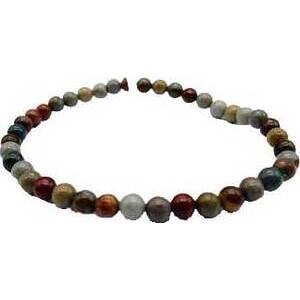 4mm Jasper, Ocean bracelet