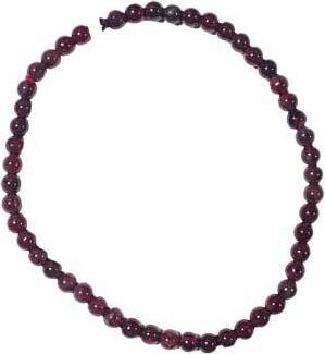 4mm Garnet bracelet