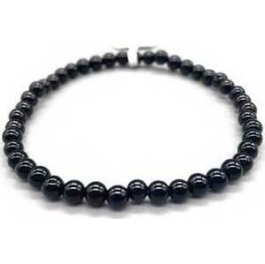 4mm Onyx, Black bracelet