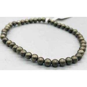 4mm Pyrite bracelet 4mm Pyrite bracelet