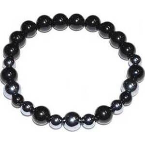 6mm Terahertz & Black Tourmaline bracelet