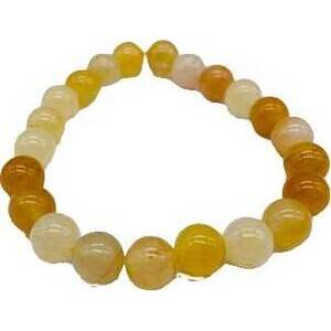 8mm Jade, Yellow bracelet 8mm Jade, Yellow bracelet
