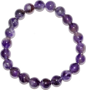 8mm Amethyst bracelet