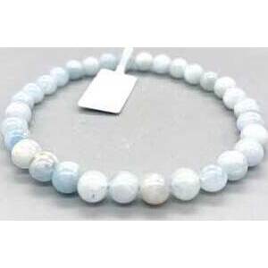 8mm Aquamarine bracelet 8mm Aquamarine bracelet