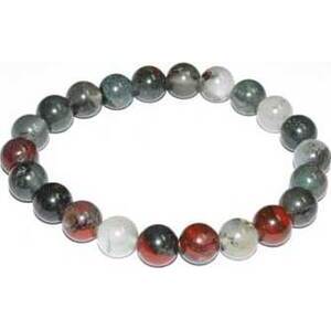 8mm Bloodstone (Seftonite) bracelet