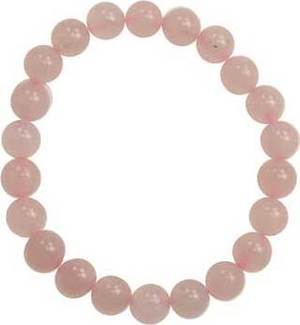 8mm Rose Quartz Bracelet 8mm Rose Quartz Bracelet