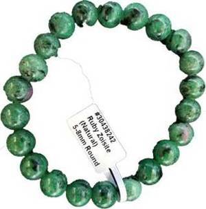 5mm - 8mm Ruby Zoisite bracelet