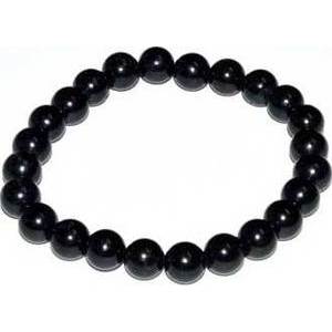 8mm Tourmaline, Black