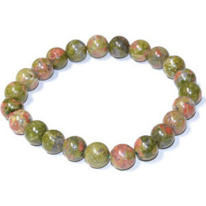 8mm Unakite bracelet