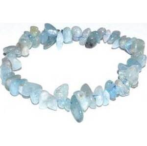 Aquamarine chip bracelet Aquamarine chip bracelet