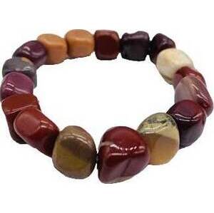 Mookaite gemstone bracelet