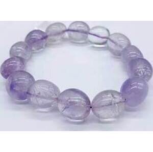 Amethyst gemstone bracelet