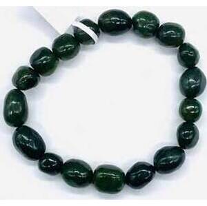 Jade, Nephrite nugget bracelet