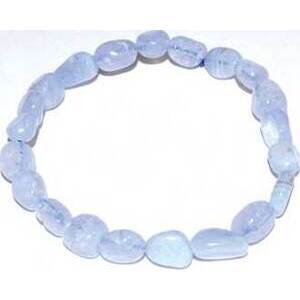 Agate, Blue Lace Nugget bracelet