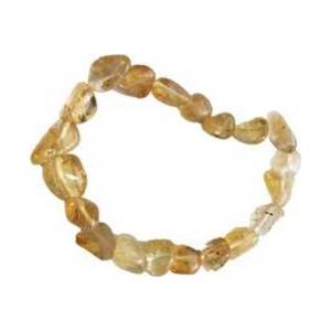 Citrine gemstone bracelet