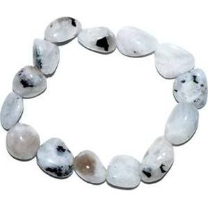 Rainbow Moonstone gemstone bracelet