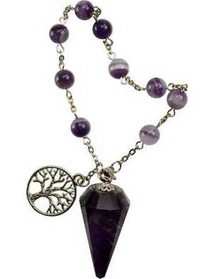 Amethyst Pendulum Bracelet