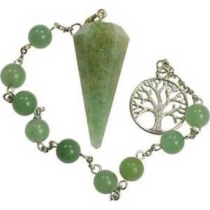 Green Aventurine Pendulum Bracelet Green Aventurine Pendulum Bracelet