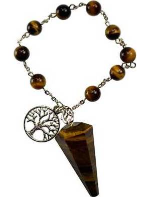 Tiger's Eye Pendulum Bracelet