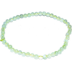 4mm Jade, Chinese stretch bracelet