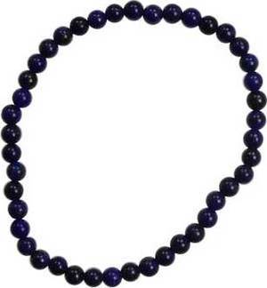 4mm Lapis Stretch Bracelet 4mm Lapis Stretch Bracelet