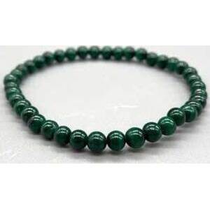 4mm Malachite stretch bracelet