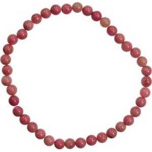 4mm Rodonite stretch 4mm Rodonite stretch