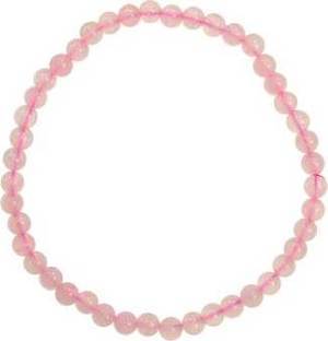 4mm Rose Quartz Stretch Bracelet 4mm Rose Quartz Stretch Bracelet