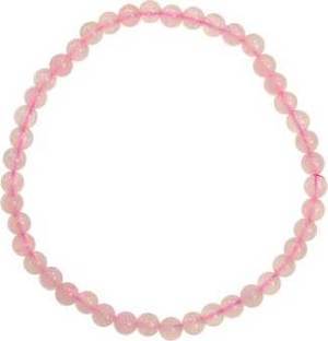 4mm Rose Quartz Stretch Bracelet