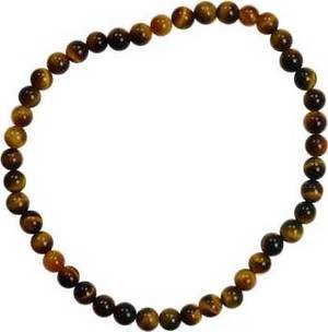 4mm Tiger Eye Stretch Bracelet