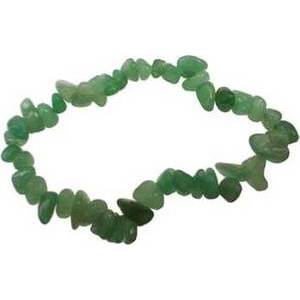 Aventurine, Green chip bracelet