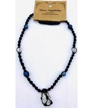 Net Necklace Clear Negativity Net Necklace Clear Negativity