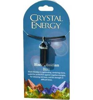 Bliss (black obsidian) double terminated Bliss (black obsidian) double terminated