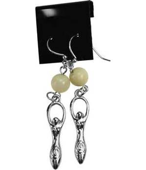 Moonstone Goddess Earrings