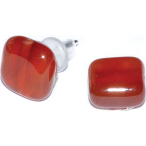 Carnelian stud earrings Carnelian stud earrings