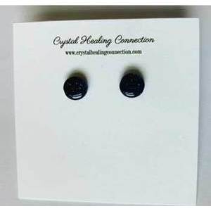 Blue goldstone stud earrings Blue goldstone stud earrings