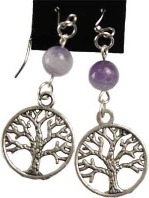 Amethyst Tree of Life Earrings Amethyst Tree of Life Earrings