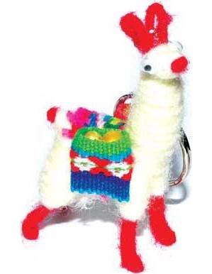 Purification Llama key ring