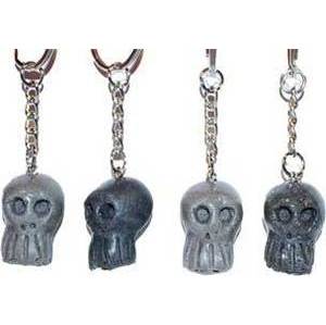 1" resin Skull key ring (assorted colors) 1" resin Skull key ring (assorted colors)