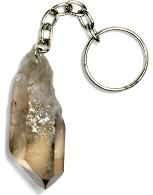 Smoky Quartz keychain