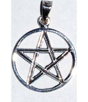 3/4" Pentagram sterling