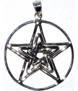 11/16" Pentagram 3D sterling 11/16" Pentagram 3D sterling