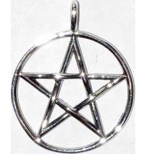 1" Pentagram sterling