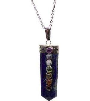 Lapis Chakra necklace