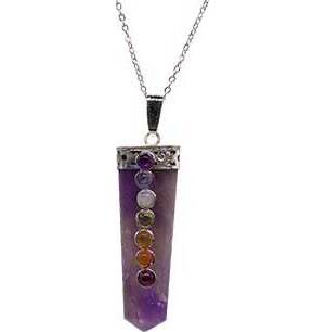 Amethyst Chakra necklace