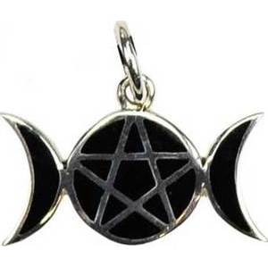 Pentagram Moons Sterling Pendant Pentagram Moons Sterling Pendant