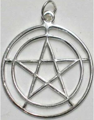 2-Circle Pentagram Pendant